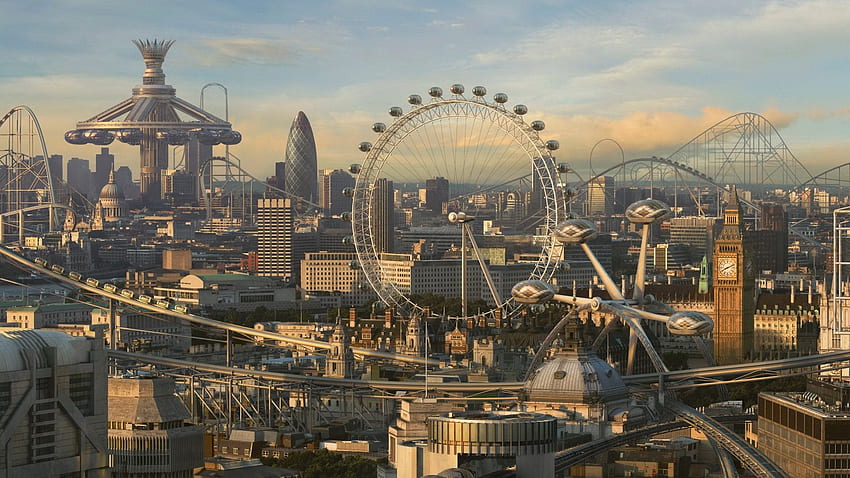 London - Future City London, Beautiful Future City HD wallpaper | Pxfuel