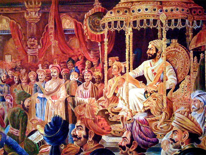 Shivaji Maharaj Rajyabhishek . Shivaji Maharaj, İnanılmaz Hindistan HD duvar kağıdı
