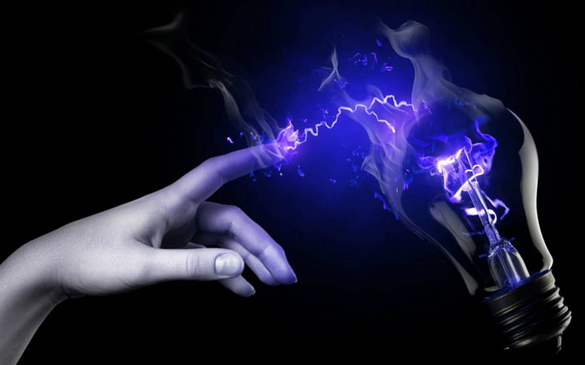 ELECTRIC BLUE, Electric, Touch, , Globe, Schwarz, Hell, Blau, Violett HD-Hintergrundbild