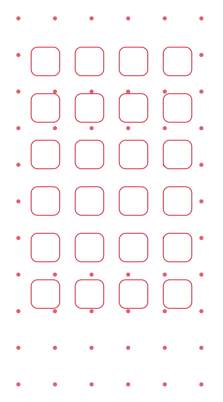 Red and white dot pattern shelf. .sc iPhone6sPlus HD phone wallpaper