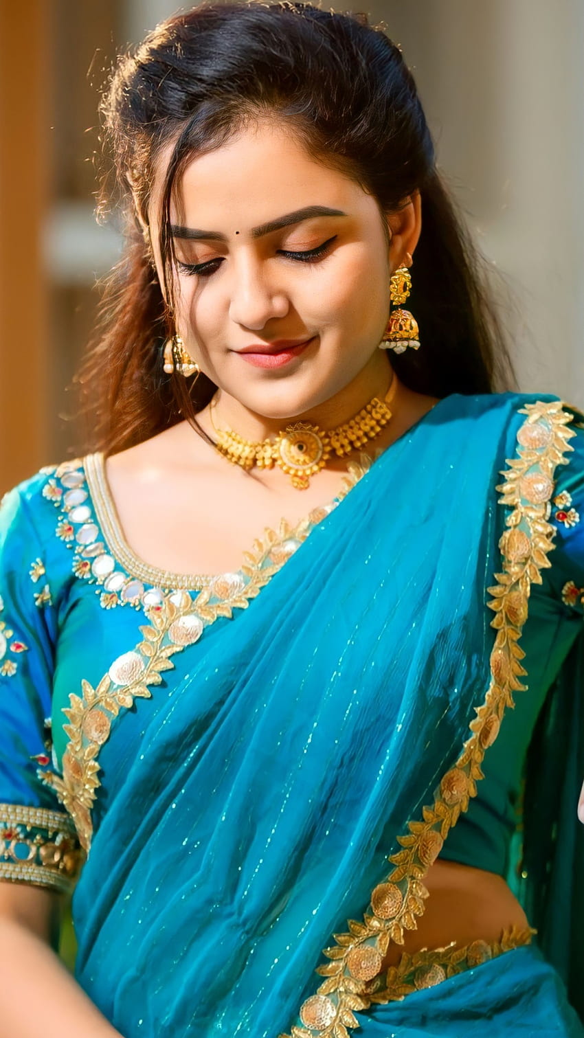 Vaishnavi chaithanya, telugu actress, saree lover HD phone wallpaper |  Pxfuel