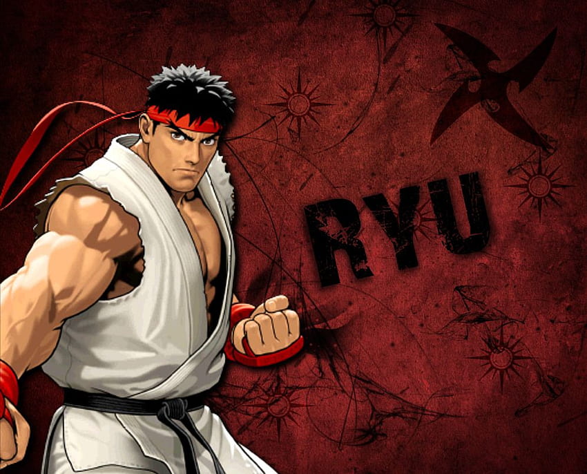 Ryu Street Fighter, Anime-Straßenkämpfer HD-Hintergrundbild
