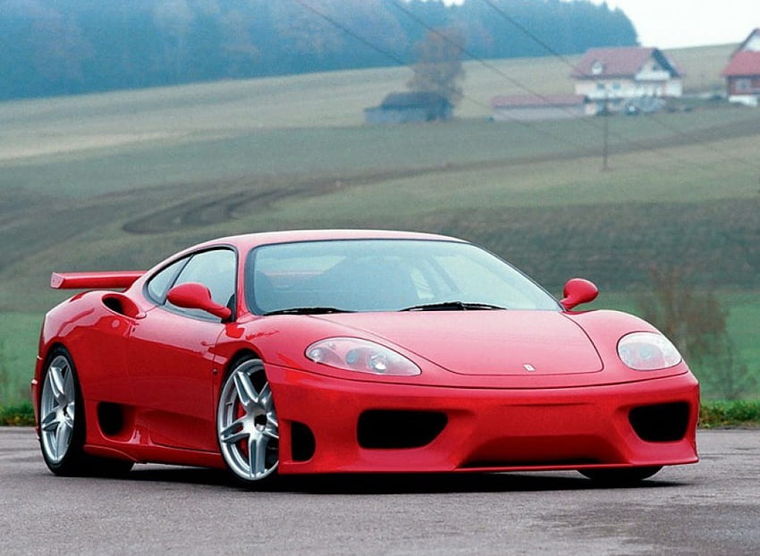 Ferrari, tuning, car, concept HD wallpaper