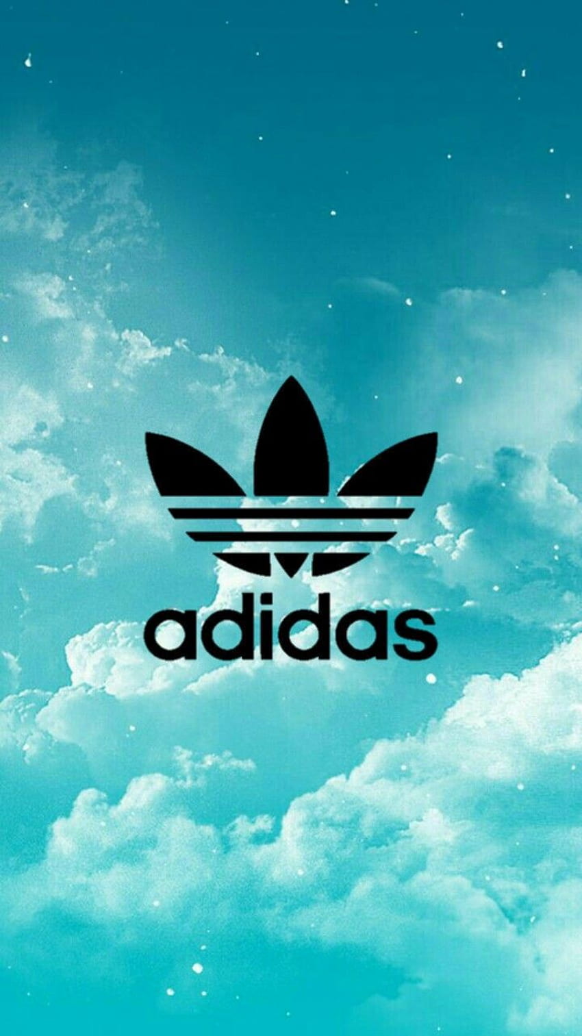 Adidas logo iPhone, słodkie logo Adidas Tapeta na telefon HD