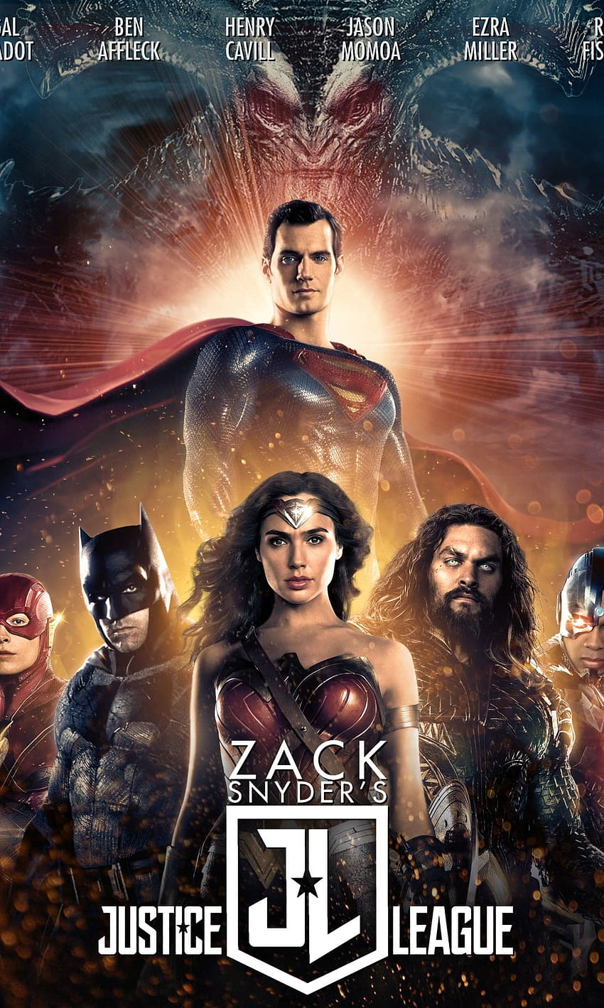 Justice League Snyder Cut - Latar Belakang Justice League Zack Snyder, Justice League 2021 wallpaper ponsel HD