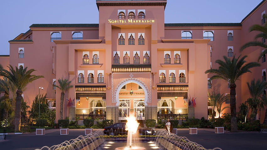 Luxury hotel MARRAKECH – Sofitel Marrakech Palais Imperial, Marrakesch HD wallpaper