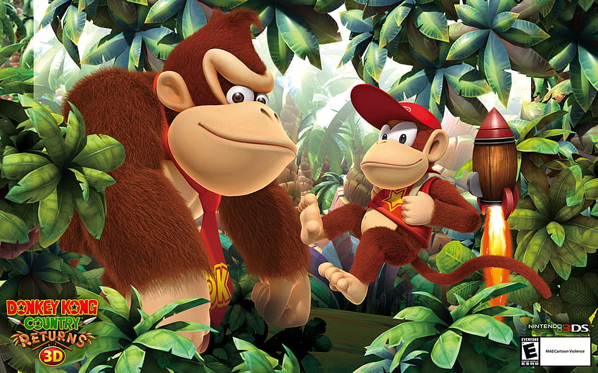 Donkey Kong Country Returns D for Nintendo DS HD wallpaper