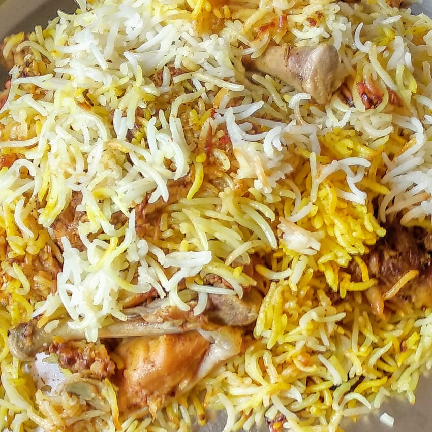 Wie man Hyderabadi Chicken Dum Biryani macht. Anfängerhandbuch, Biriyani HD-Handy-Hintergrundbild