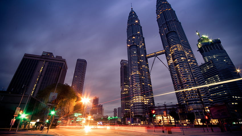 Kuala Lumpur, Kuala Lumpur Skyline HD wallpaper