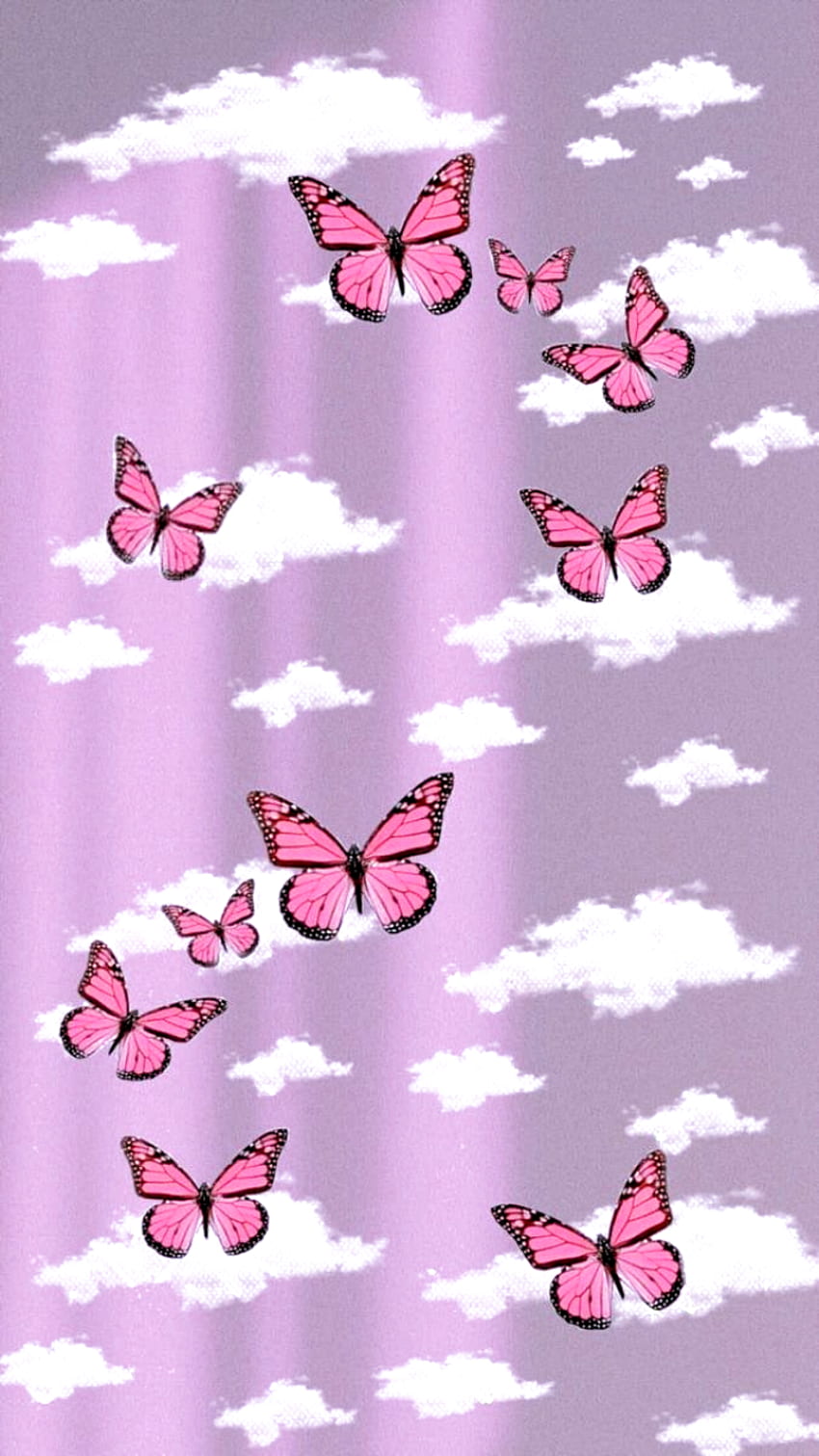 Fondo de pantalla. Butterfly iphone, iPhone glitter, Butterfly, Pink  Butterfly HD phone wallpaper | Pxfuel