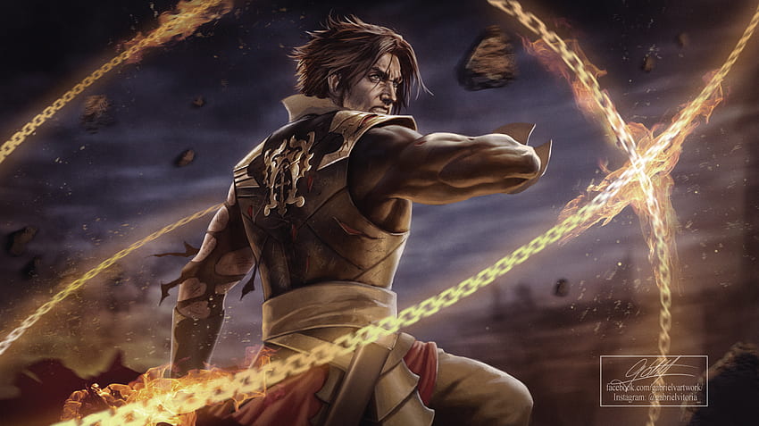 Gabriel Belmont - I'm Trevor Belmont of the house Belmont and dying has never frightened me! Here it is my fanart of Trevor in his last fight, hope you like it! HD wallpaper