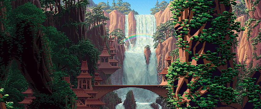 คอลเลกชันของฉันของศิลปะพิกเซลที่ครอบตัดแบบกำหนดเอง Destiny Pixel Art วอลล์เปเปอร์ HD