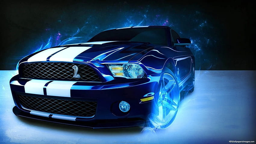 süßer Ford Mustang 2014. Ford Mustang, Mustang, blauer Mustang HD-Hintergrundbild