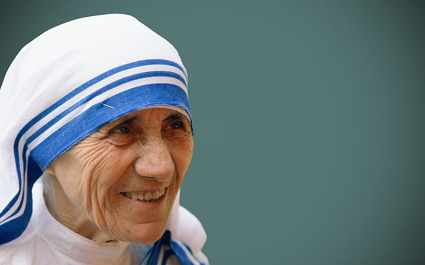 VIETNAM Madre Teresa ejemplo de caridad vibrante fondo de pantalla