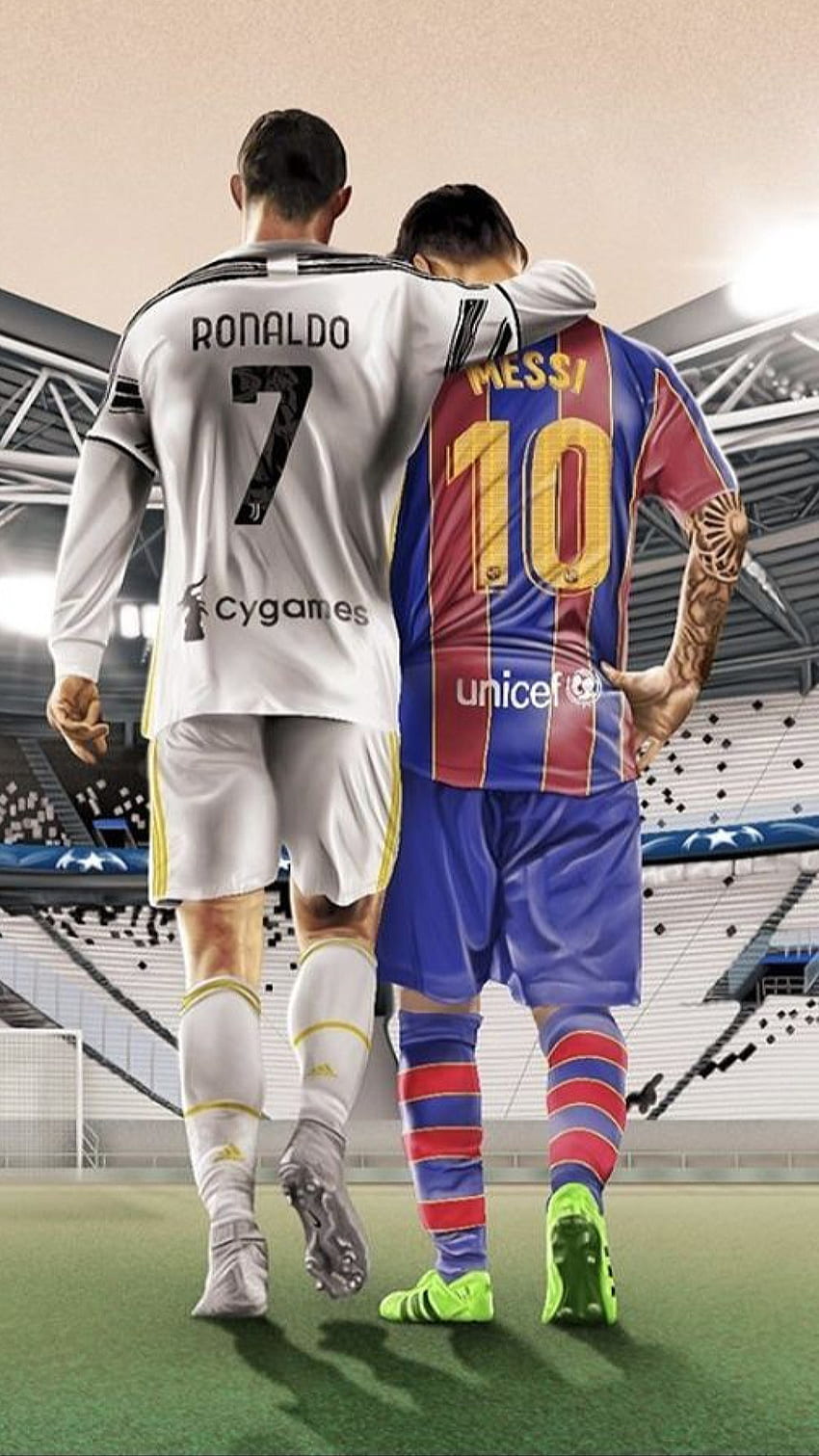 Messi and Ronaldo 4K Wallpapers  Top Free Messi and Ronaldo 4K Backgrounds   WallpaperAccess