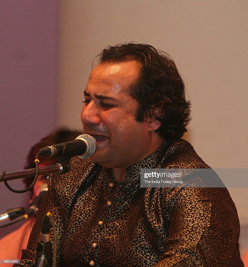 Singer Rahat Fateh Ali Khan at the musical evening organised HD phone wallpaper