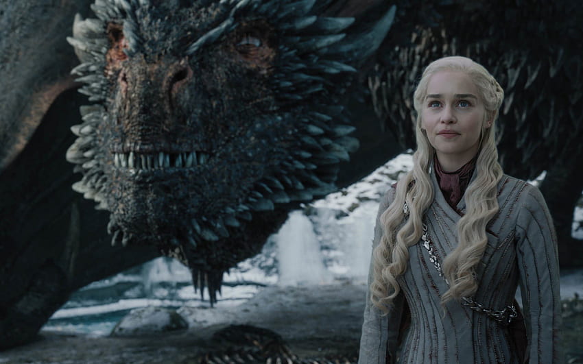 Daenerys Targaryen Dragon Game of Thrones, Drogon Game of Thrones HD wallpaper
