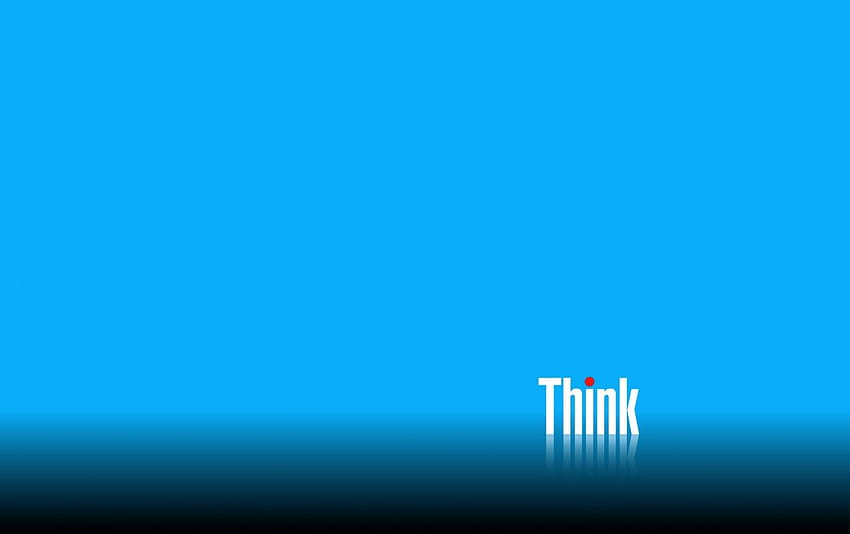 Think Blue . Think Blue stock HD wallpaper