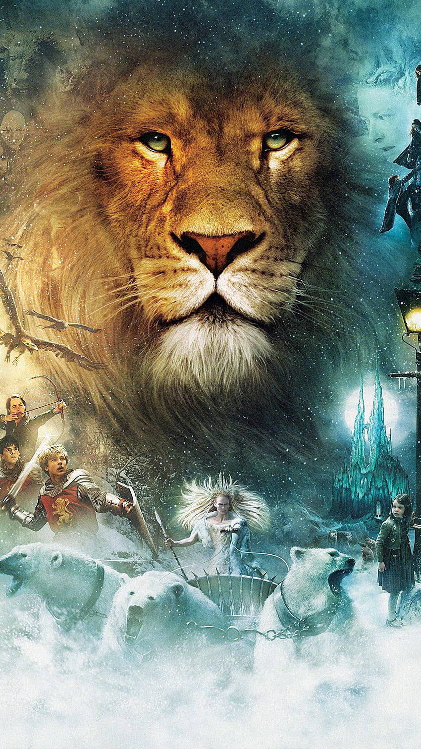 Narnia Günlükleri: Aslan, Cadı ve Dolap HD telefon duvar kağıdı