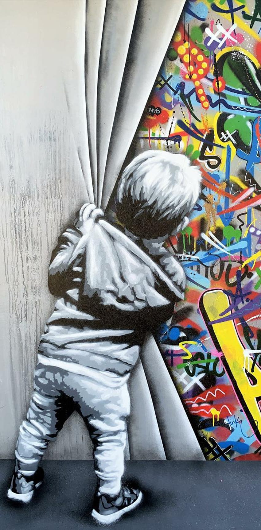 L'art de Banksy Fond d'écran de téléphone HD