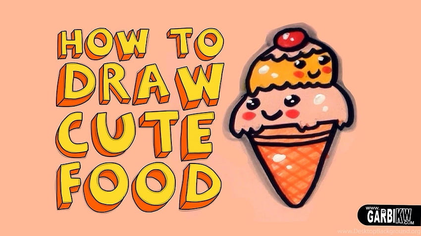 How to Draw Ice Cream in Simple and easy step by step guide. | Draw ice  cream, Easy drawings for kids, Coloring for kids