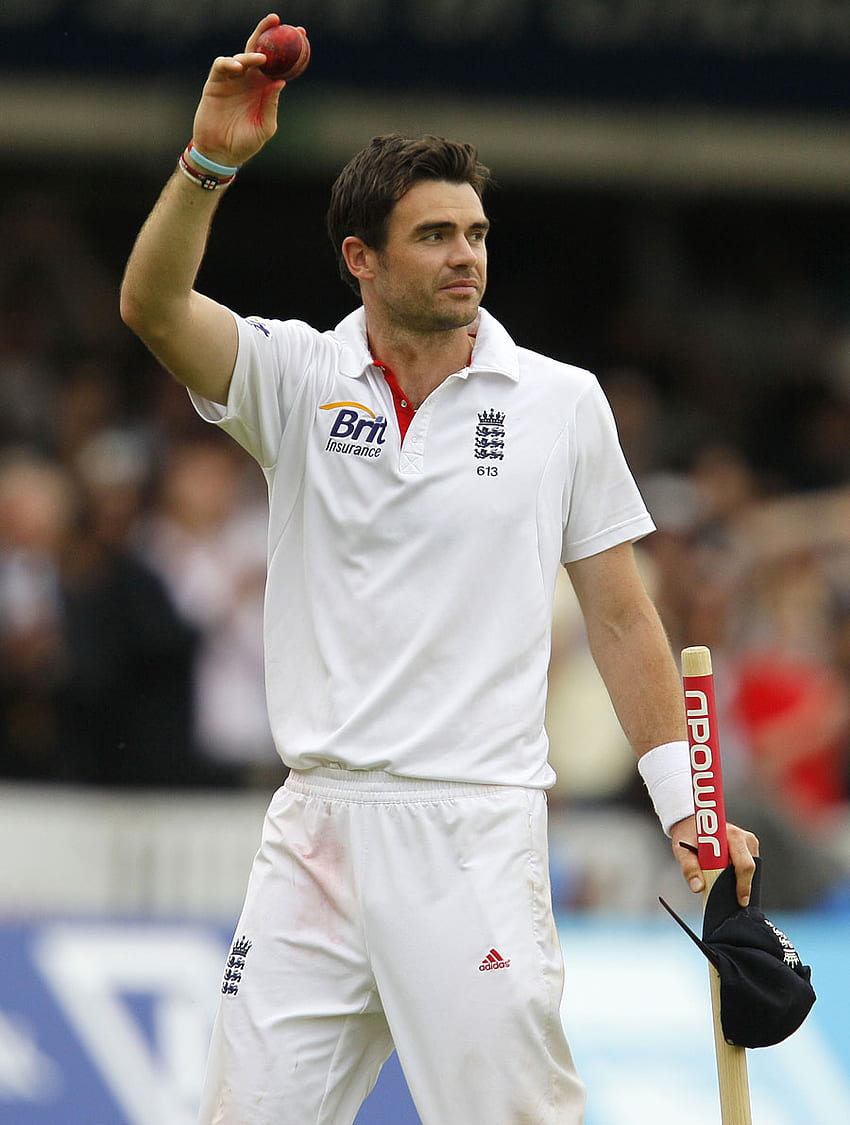 James Anderson Keeps The Ball As A Souvenir After His Five For. . England V India 2011 HD phone wallpaper