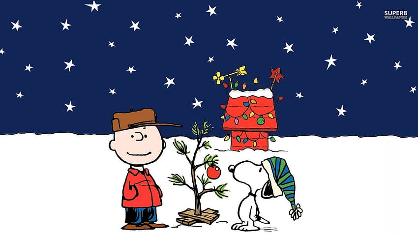 Fıstık A Charlie Brown Noel ve arka plan, Snoopy Bilgisayar HD duvar kağıdı
