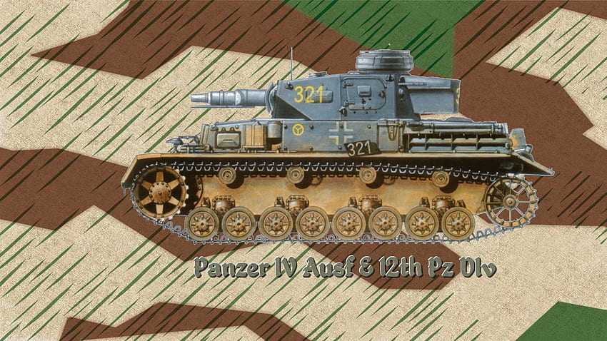 PANZER IV AUSF E, ww2, heer, tanks, panzer HD wallpaper