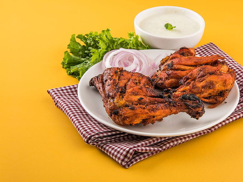 Easy Tandoori Chicken Recipe. Restaurant Style. Flavarich, India HD wallpaper