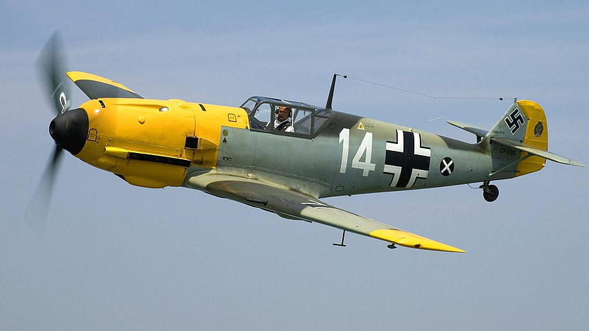 aeronave aviones combatiente messerschmitt segunda guerra mundial luftwaffe . fondo de pantalla