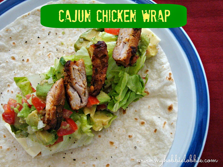 Cajun Chicken Wrap - Der aufstrebende Hausmannskost HD-Hintergrundbild
