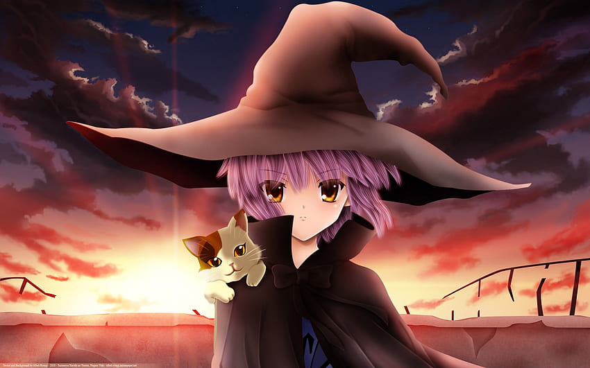 Yuki Nagato Witchy Yuki und Hintergrund HD-Hintergrundbild