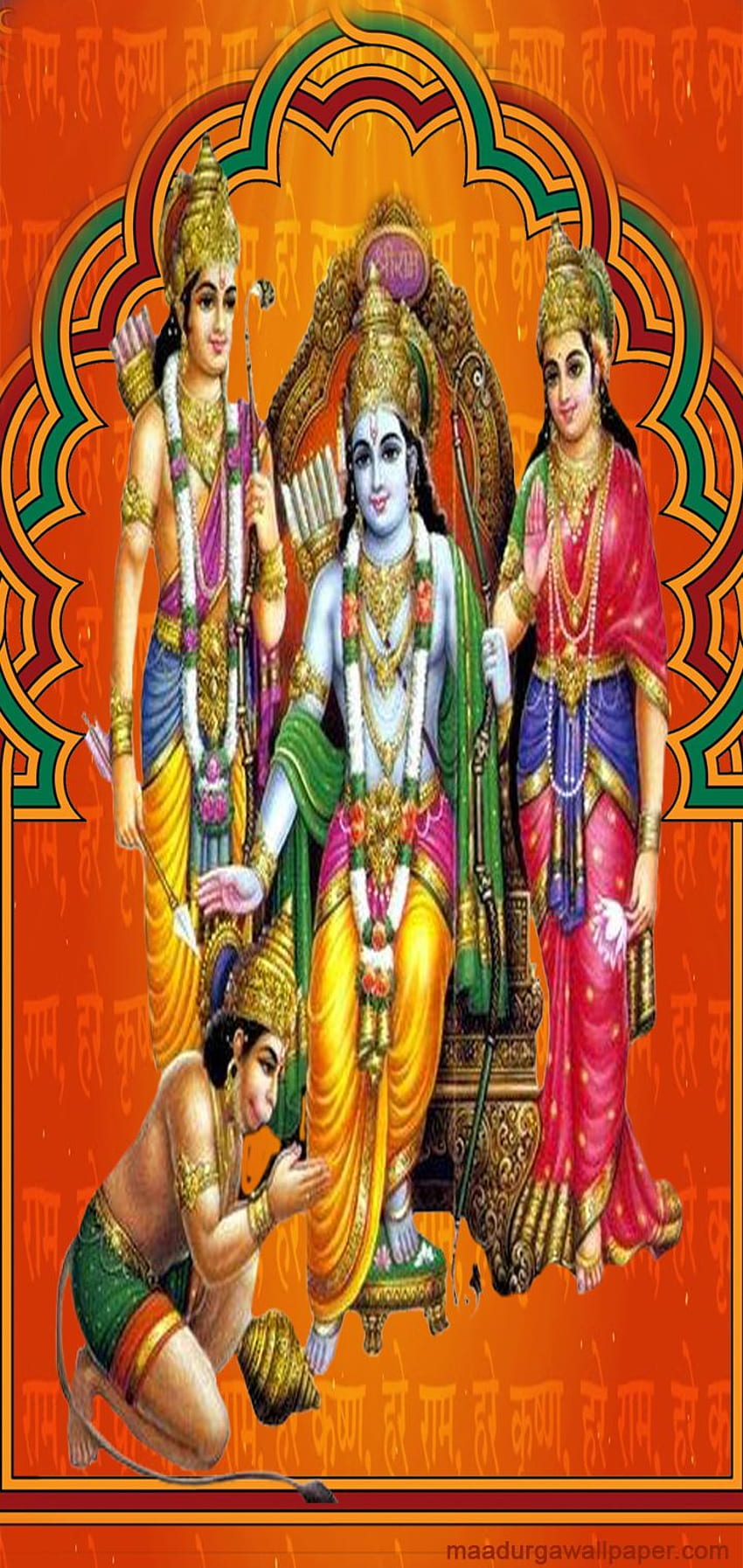 Sri Ramachandra, Ram Darbar HD wallpaper | Pxfuel