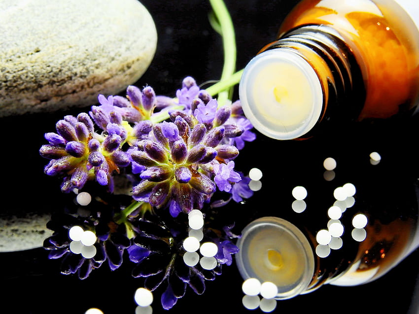 alternativa, medicina alternativa, aromaterapia, aromatico, perline, fiore medico Sfondo HD