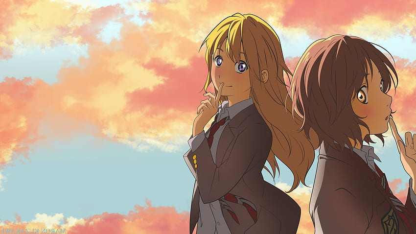 Shigatsu wa Kimi no Uso Wallpaper: Sunset - Minitokyo