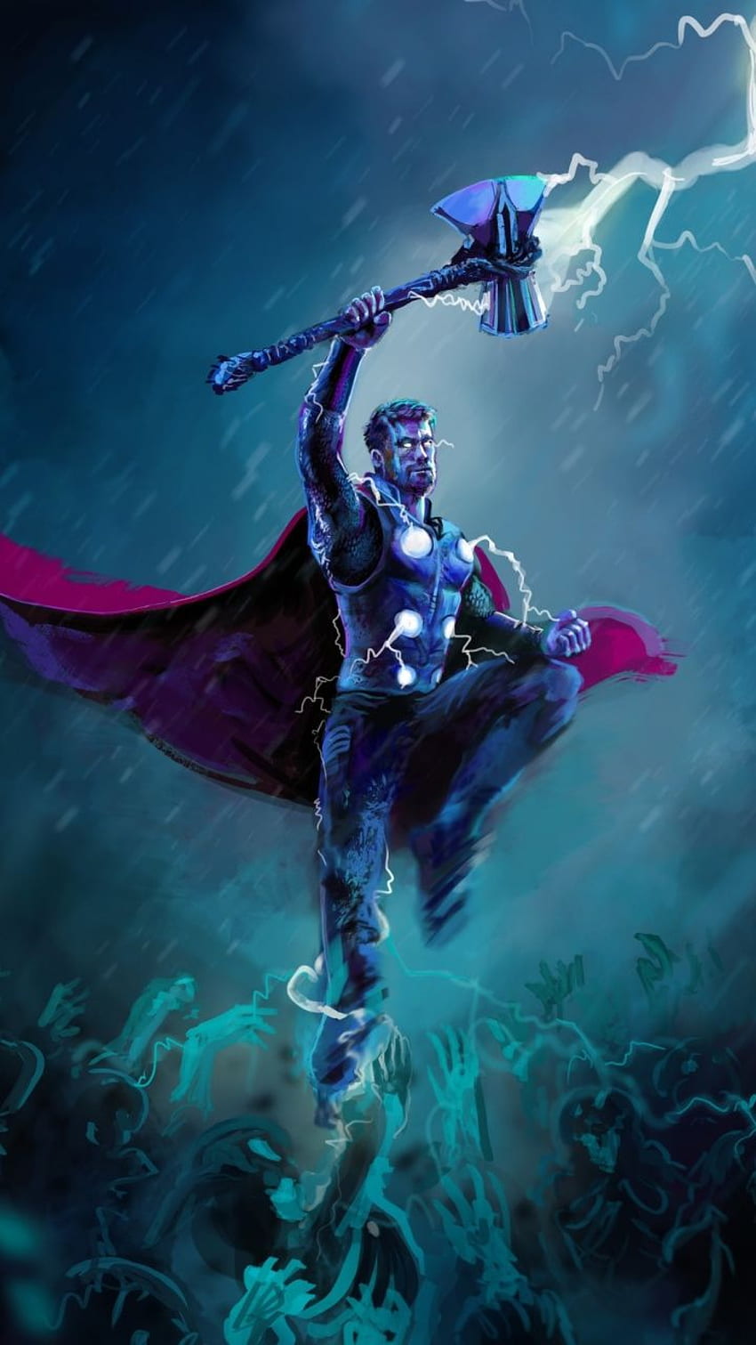 Best Thor . Thor, The mighty thor, Marvel thor, Minimalist Thor HD ...