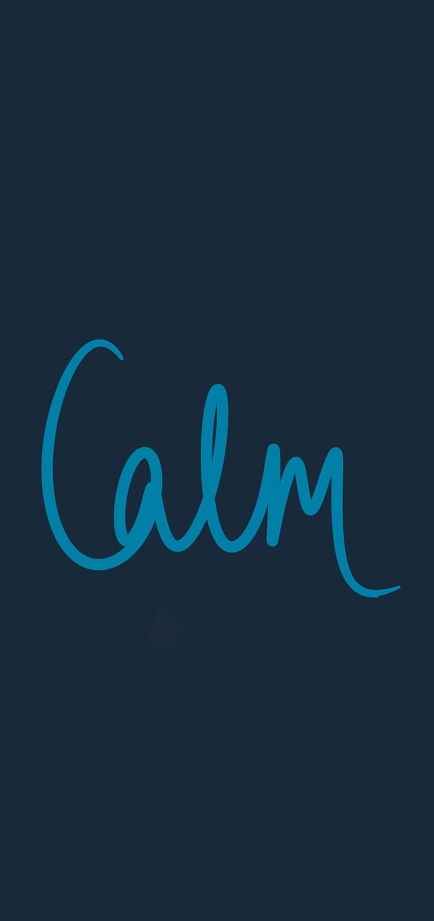 Calm, minimal, zen, blue, design, inspirational, peaceful HD phone wallpaper