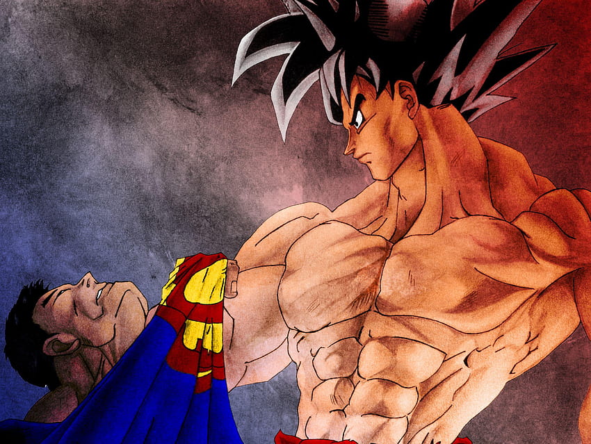 Goku vs superman HD wallpapers | Pxfuel