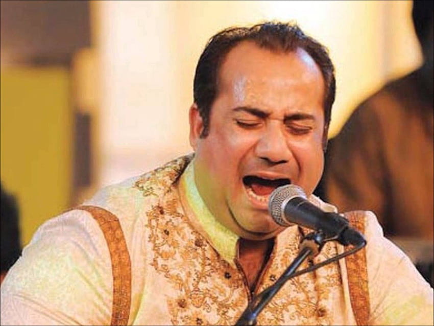 라하트 파테 알리 칸에게 연락하십시오. 유명한 파키스탄 가수, Qawwal HD 월페이퍼