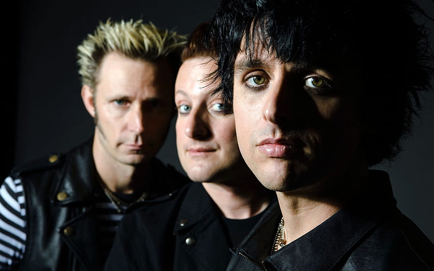 Billie Joe Armstrong, Green Day, Mike Dirnt, Tré Cool papel de parede HD