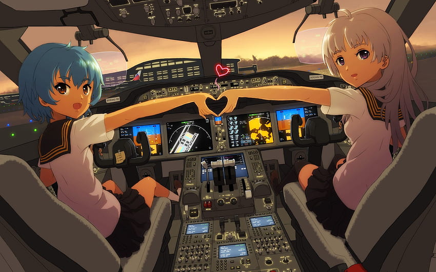 Anime The Princess and the Pilot HD Wallpaper