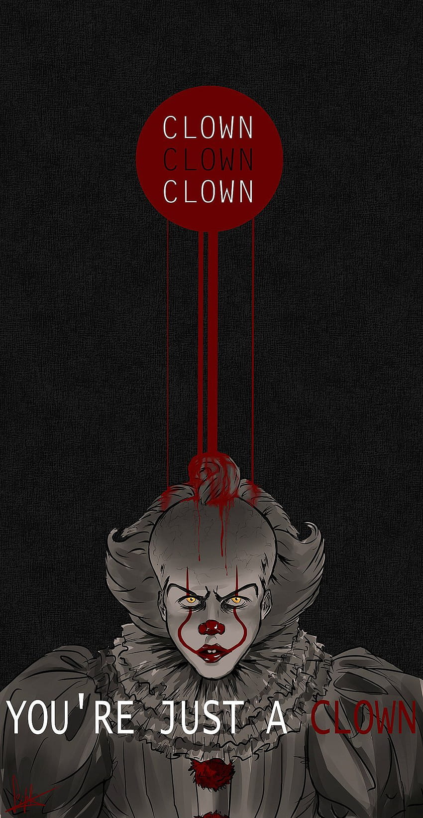 i'm in love with the landscape. It the clown movie, Pennywise, Pennywise the clown, Aesthetic Pennywise HD phone wallpaper