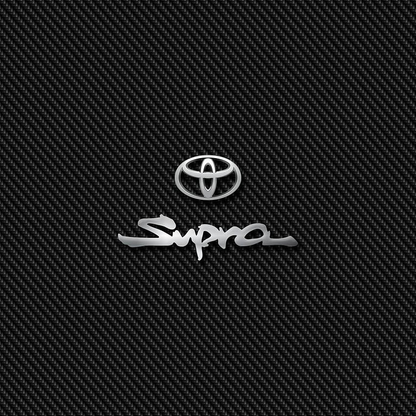 Toyota Supra Carbon, Toyota Logo HD phone wallpaper