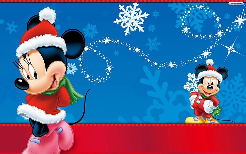 Disney Winter, Mickey Mouse Winter HD wallpaper