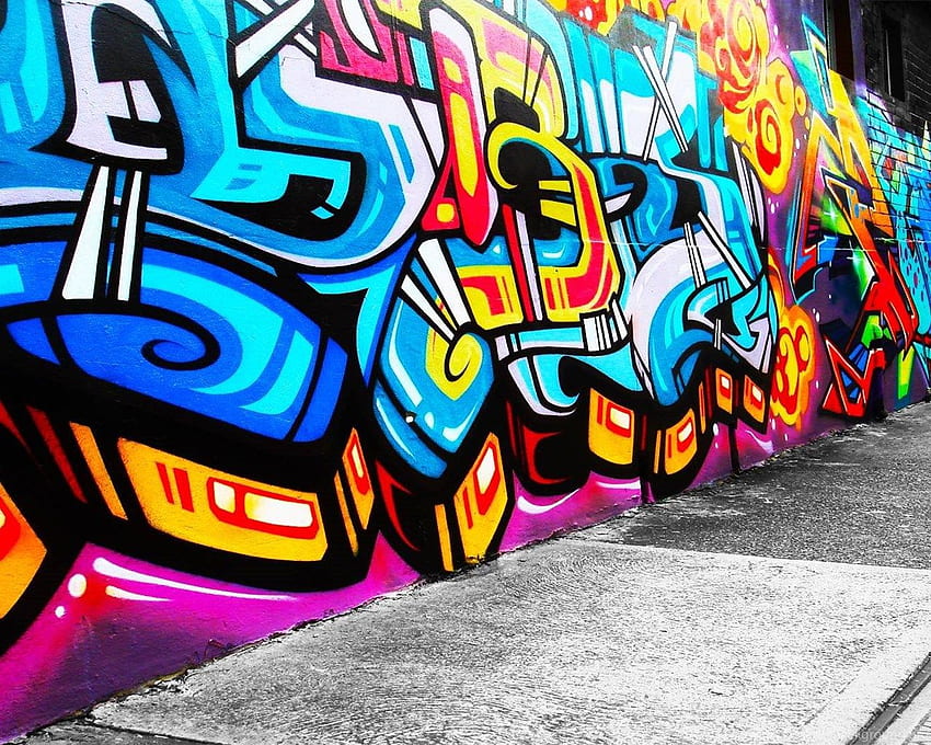 Hip Hop Graffiti Background HD wallpaper