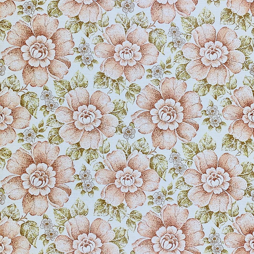 Vintage - Online Shop. Brown and Green Floral HD phone wallpaper