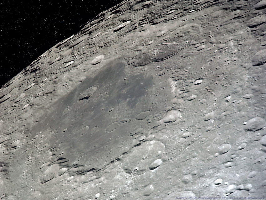 Nasa 219 Moon And Earth Ap - Mare Lunar Nasa - & Background HD wallpaper