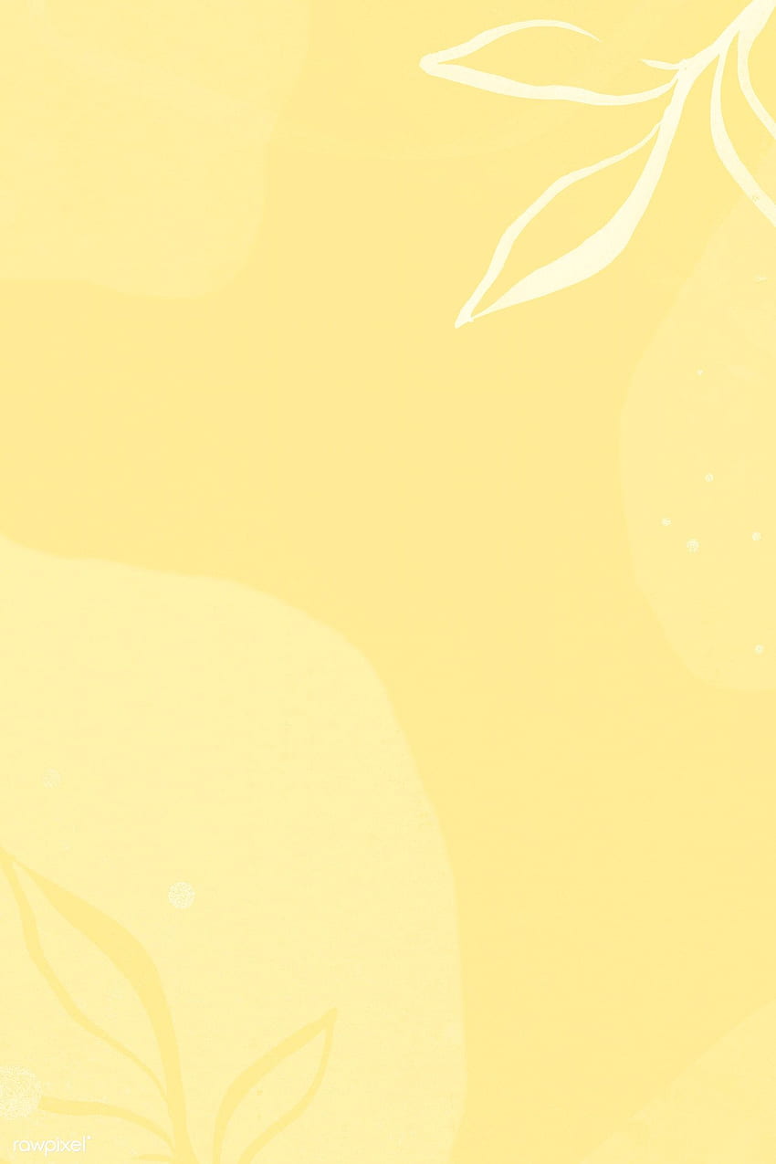 Ț Acuarela Amarilla, Pastel Amarillo fondo de pantalla del teléfono | Pxfuel