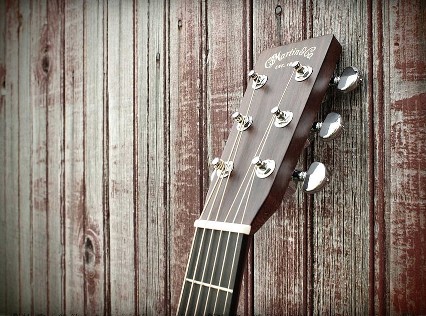 Martin Gitara Tło. Piękny panoramiczny i tło Naruto, piękna gitara akustyczna Tapeta HD