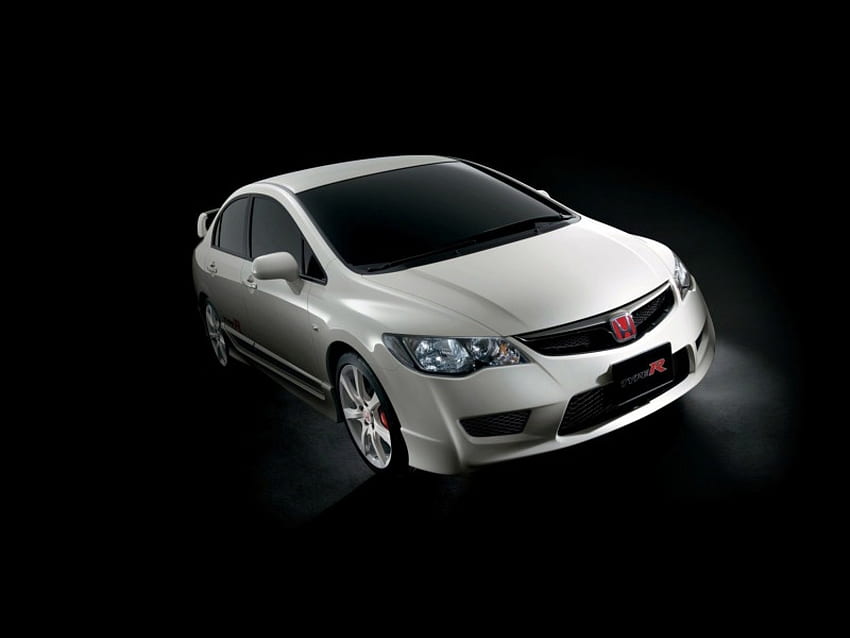 Honda Civic Type-R Sedan 2007 г., сивик, хонда, седан, тип-р, 2007 г. HD тапет
